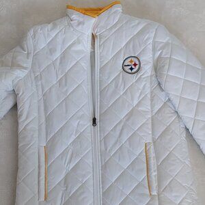 Steelers Quilted Puffer Jacket Women's Small NWOT